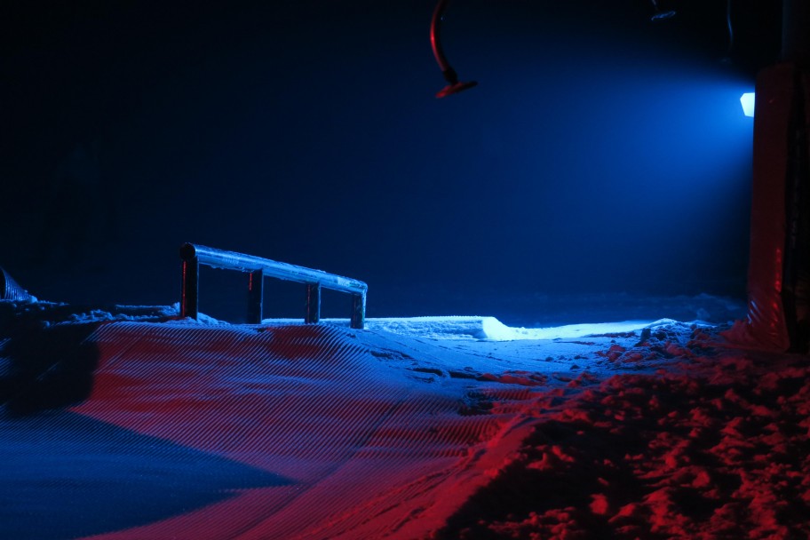Behind the Scenes for Lights Out at The Snow Centre